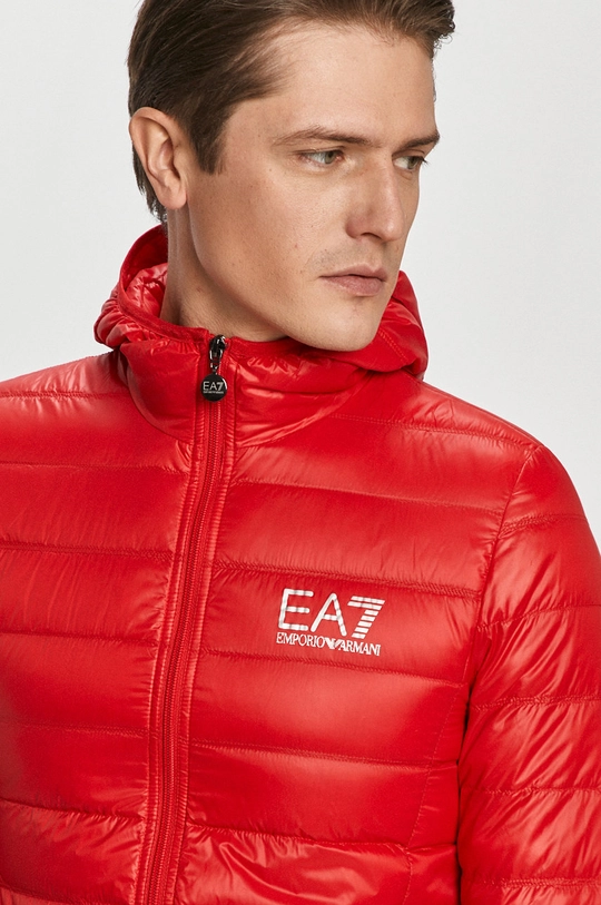 piros EA7 Emporio Armani pehelydzseki Férfi