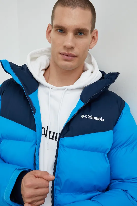 blue Columbia jacket Iceline