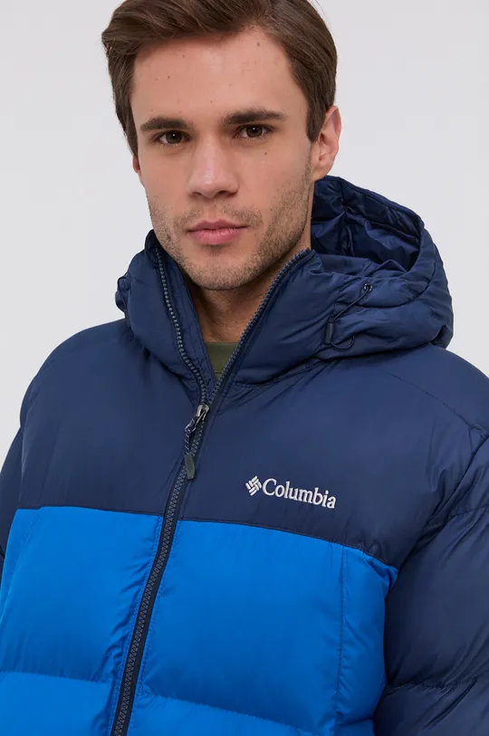blue Columbia jacket