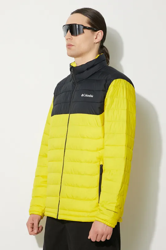 yellow Columbia sports jacket Powder Lite Jkt