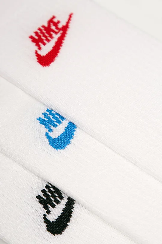 Nike Sportswear - Ponožky (3-pak) biela