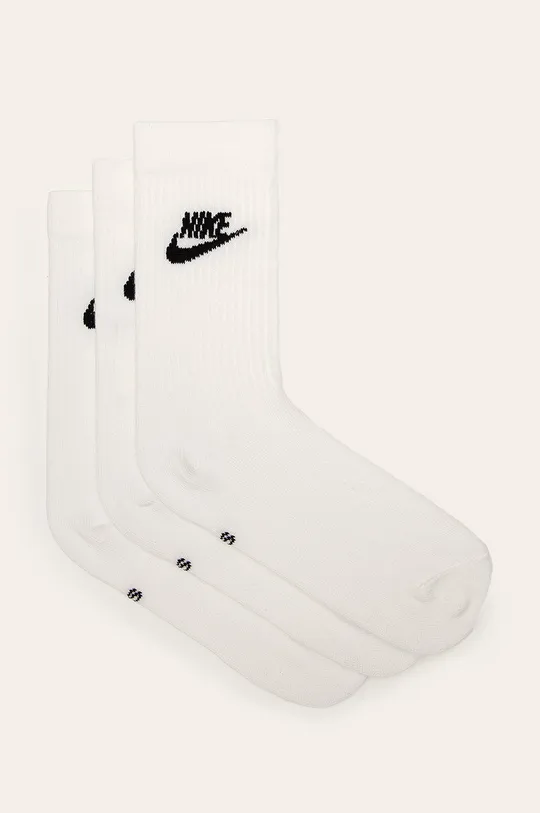 biela Nike Sportswear - Ponožky (3-pak) Dámsky