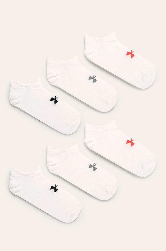 bijela Under Armour - Sokne (6-pack) Ženski