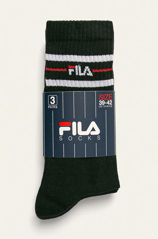 Fila - Шкарпетки (3-pack) чорний