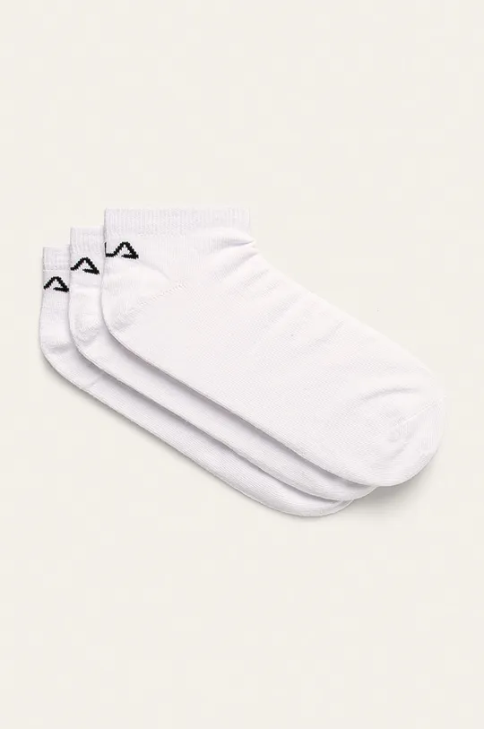 λευκό Κοντές κάλτσες Fila (3 pack) Γυναικεία