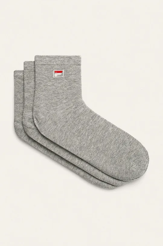 сірий Fila - Шкарпетки (3 pack) Жіночий
