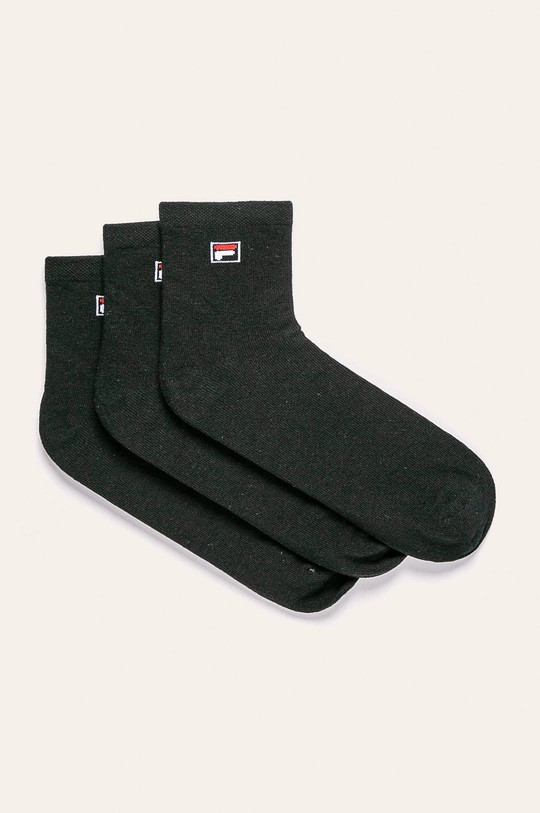 czarny Fila skarpetki (3 pack) Damski