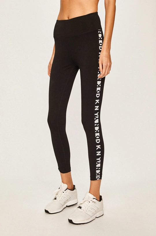 czarny Dkny - Legginsy DP9P1939 Damski