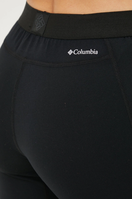 μαύρο Λειτουργικά κολάν Columbia Midweight Stretch