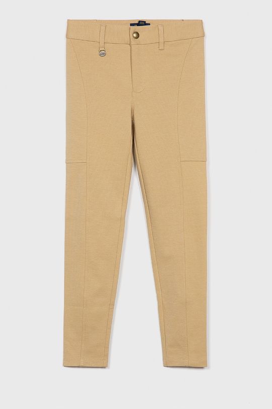 musztardowy Polo Ralph Lauren - Spodnie dziecięce 128-176 cm Dziewczęcy