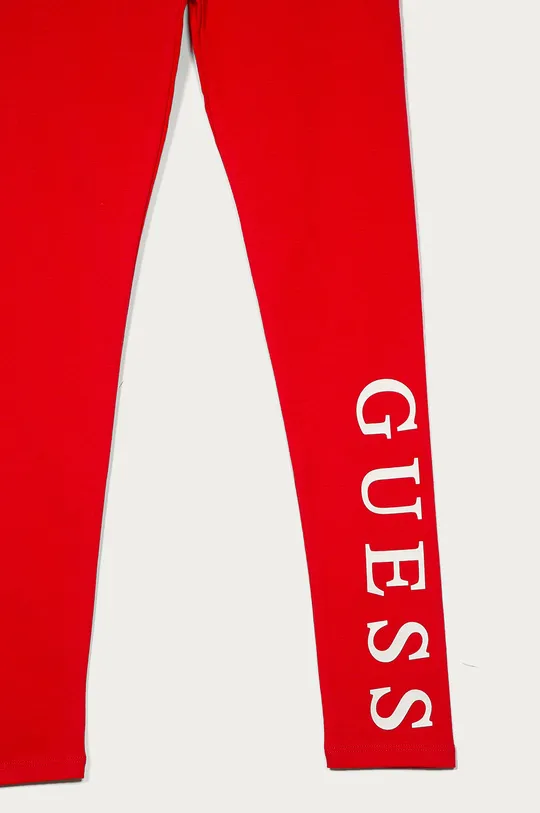 Guess Jeans - Дитячі легінси 118-175 cm червоний