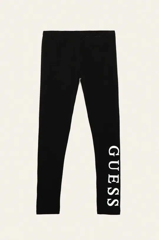 чёрный Guess Jeans - Детские леггинсы 118-175 см. Для девочек