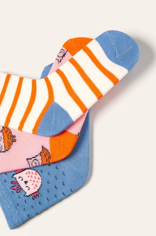 Name it - Detské ponožky (5-pak) ružová