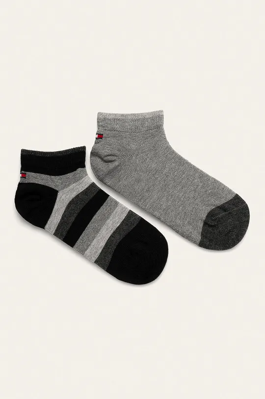 siva Tommy Hilfiger otroške nogavice (2-pack) Otroški