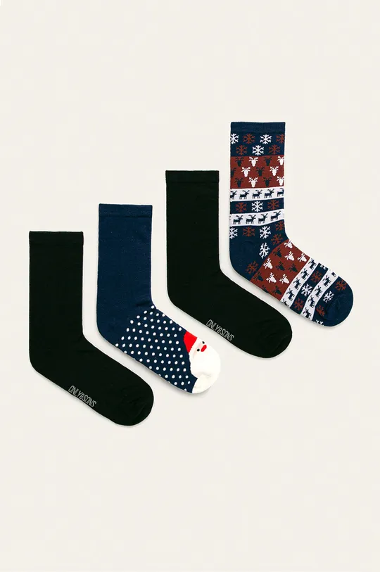 темно-синій Only & Sons - Шкарпетки (4-pack) Чоловічий