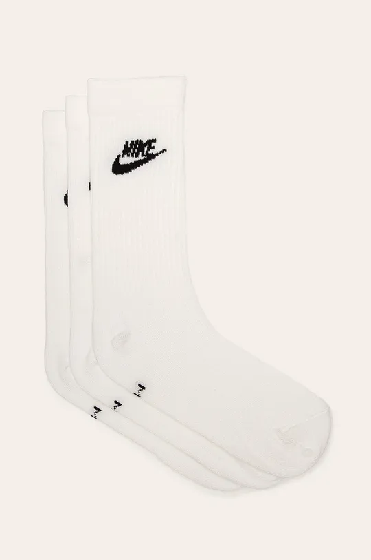 biela Nike Sportswear - Ponožky (3-pak) Pánsky