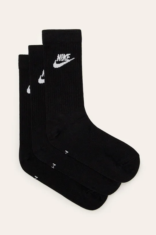 μαύρο Nike Sportswear - Κάλτσες (3-pack) Ανδρικά