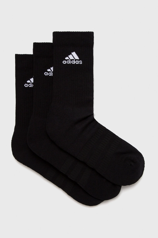 czarny adidas Performance - Skarpety (3 pack) DZ9357 Męski