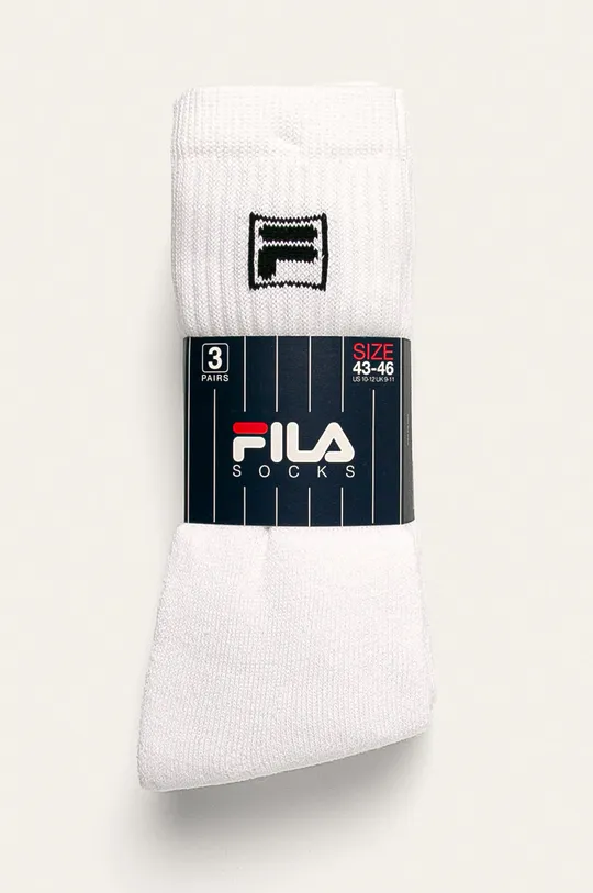 Fila - Ponožky (3-pak) biela