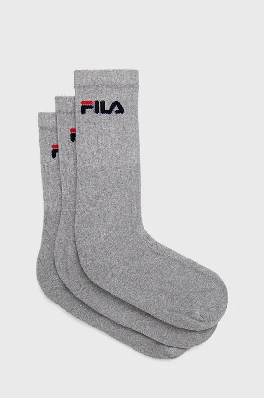 γκρί Fila - Κάλτσες (3-pack) Ανδρικά