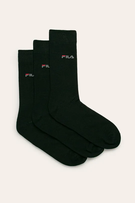 μαύρο Fila - Κάλτσες (3 pack) Ανδρικά