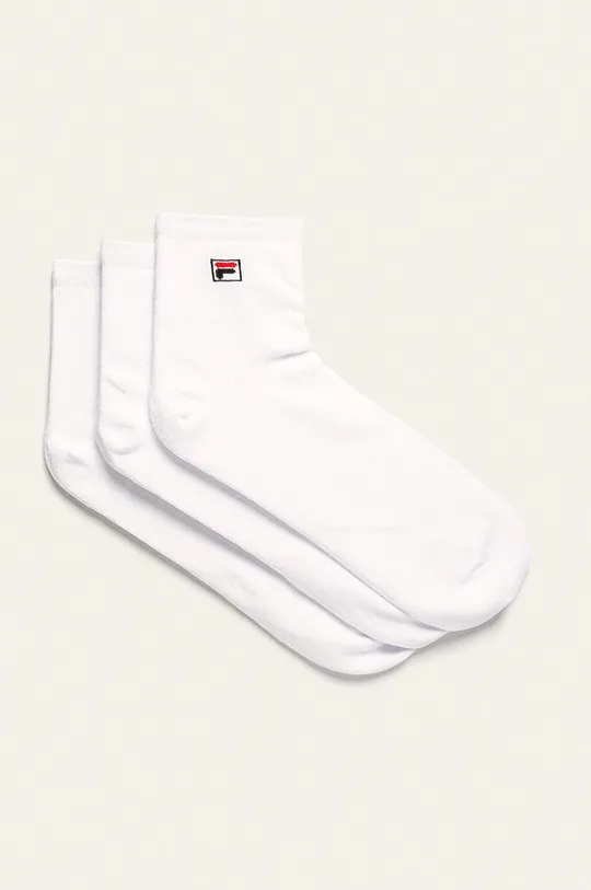 biela Ponožky Fila (3-pak) Pánsky