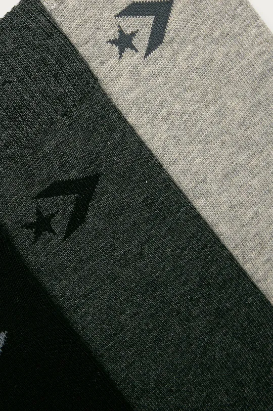 Converse - Κάλτσες (3-pack) μαύρο