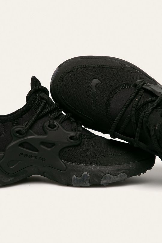 čierna Nike Kids - Detské topánky Presto React