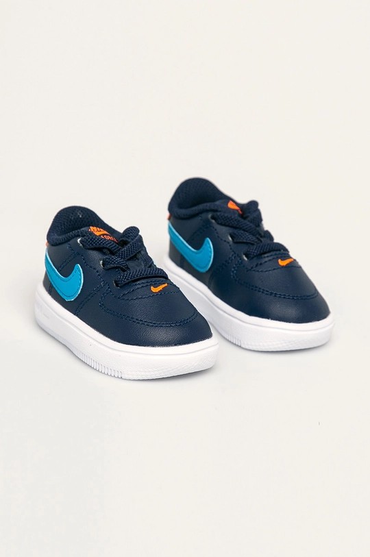 Nike Kids - Detské topánky Force 1 tmavomodrá