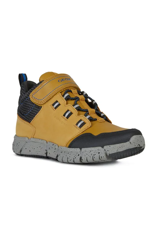 Geox - Detské topánky žltá