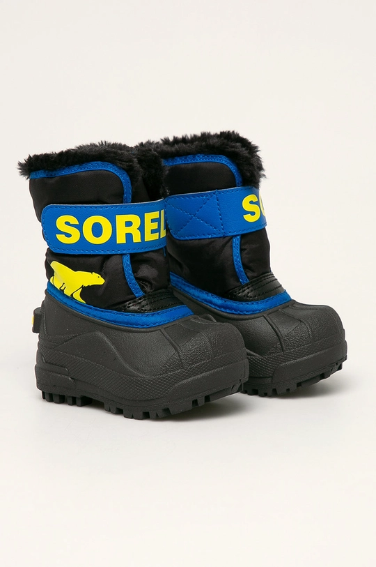 Sorel - Dječje čizme za snijeg Snow Commander crna