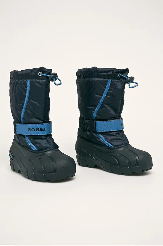 Sorel - Παιδικές μπότες χιονιού Youth Flurry σκούρο μπλε