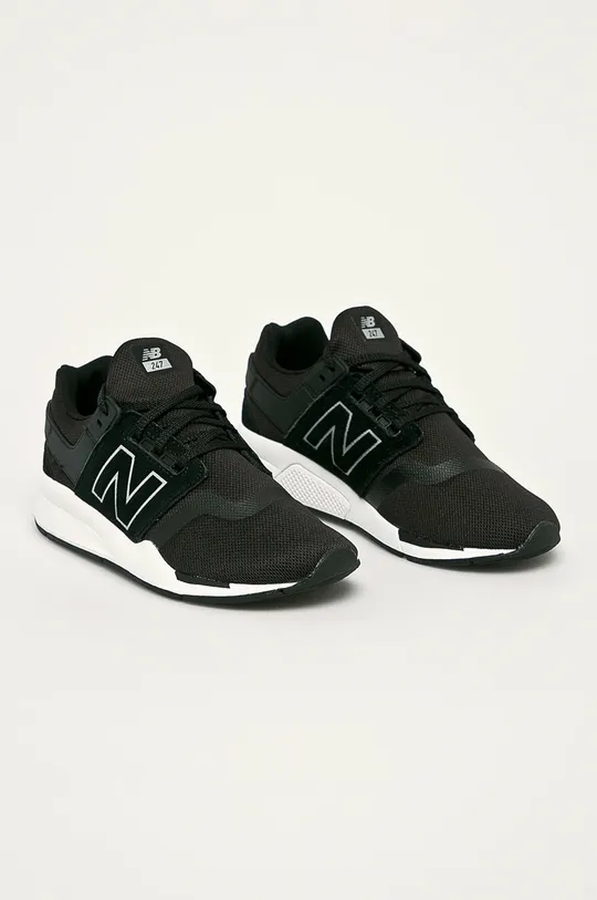 New Balance - Topánky GS247FR čierna
