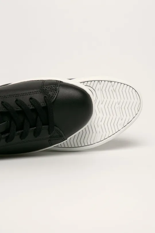 чорний Armani Exchange - Шкіряні черевики