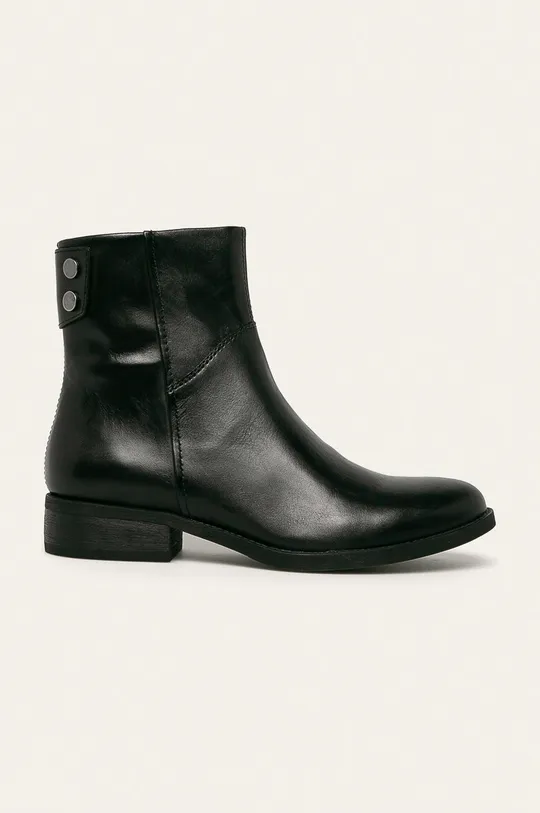 čierna Vagabond Shoemakers - Kožené členkové topánky Cary Dámsky