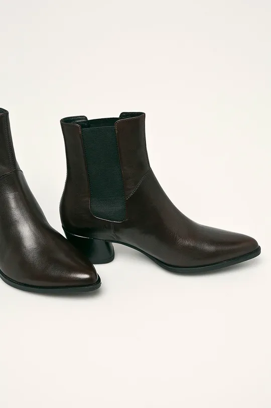 Vagabond Shoemakers - Členkové topánky Lara hnedá