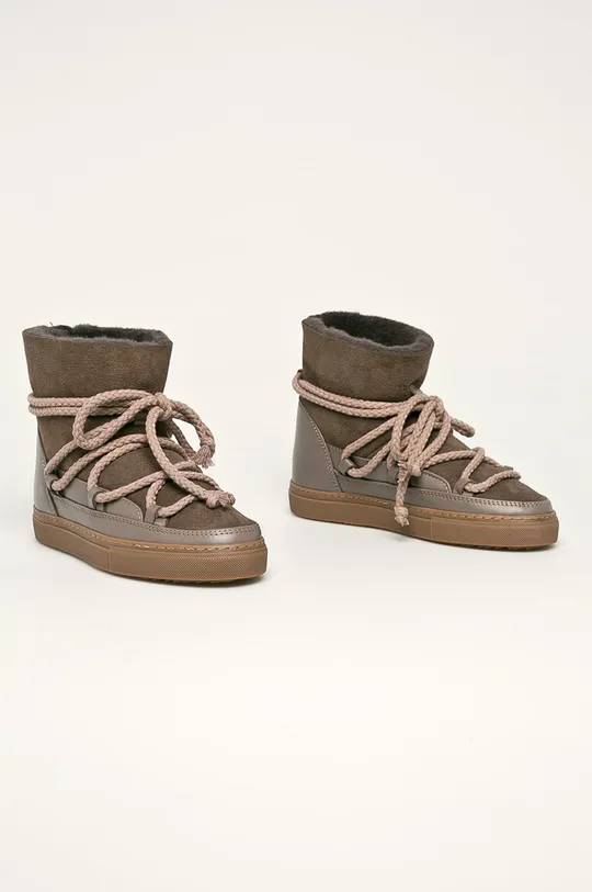 Inuikii Kožne cipele za snijeg smeđa