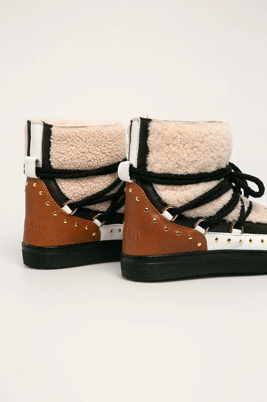 Inuikii - Δερμάτινες μπότες χιονιού  Πάνω μέρος: Φυσικό δέρμα, Μαλλί Εσωτερικό: Μαλλί Σόλα: Συνθετικό ύφασμα