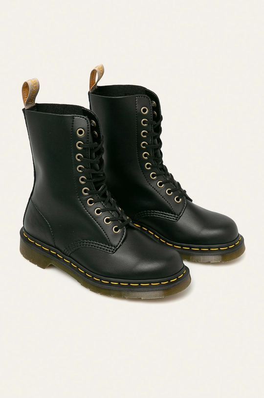 Dr. Martens - Botki 1490 Felix Rub Off Vegan czarny