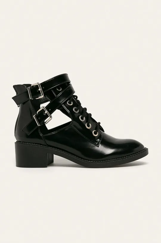 čierna Glamorous - Členkové topánky Dámsky