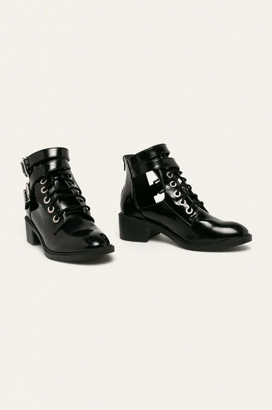 Glamorous - Členkové topánky čierna