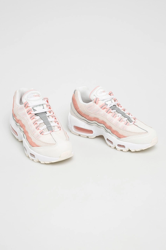 Nike Sportswear - Pantofi Air Max 95 307960.116 alb AW19