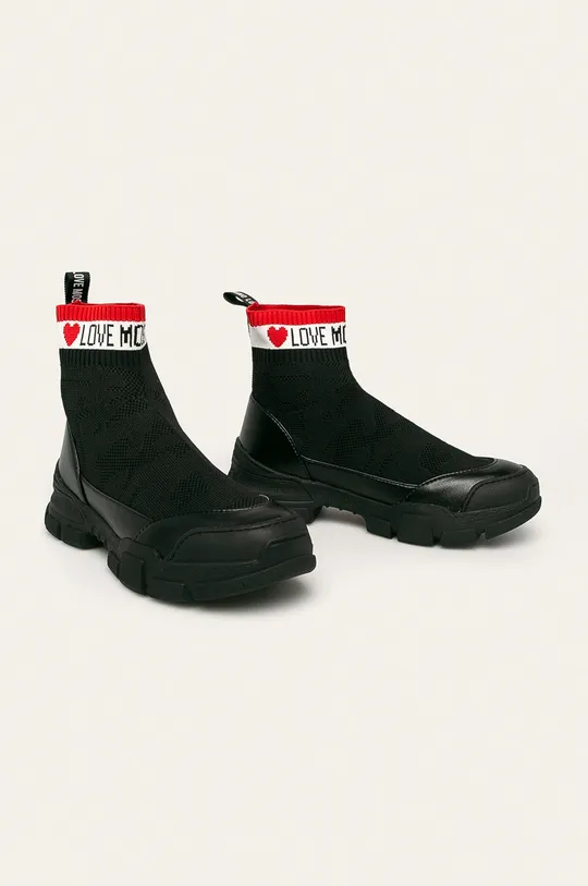 Love Moschino - Topánky čierna