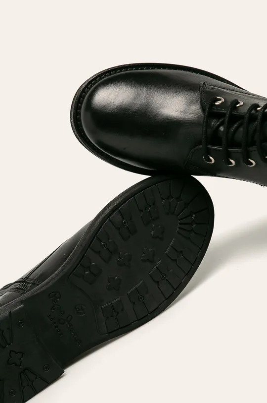čierna Pepe Jeans - Členkové topánky Maddox Bass