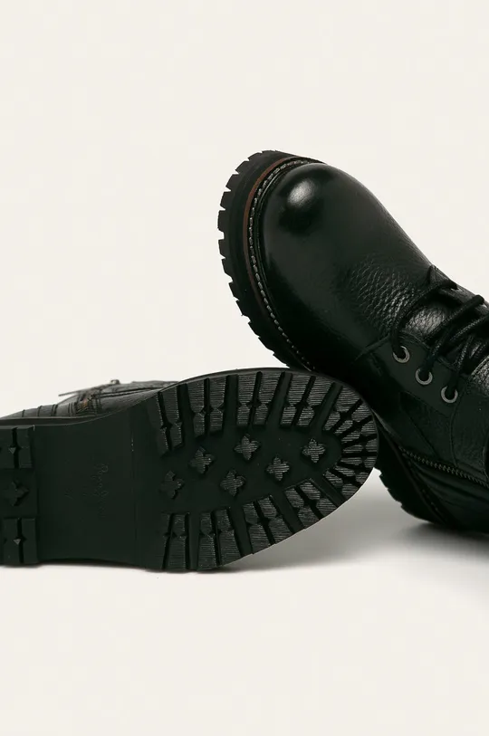 čierna Pepe Jeans - Členkové topánky Montreal Town