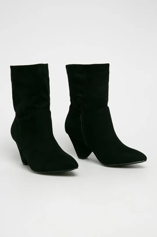 Corina - Členkové topánky čierna