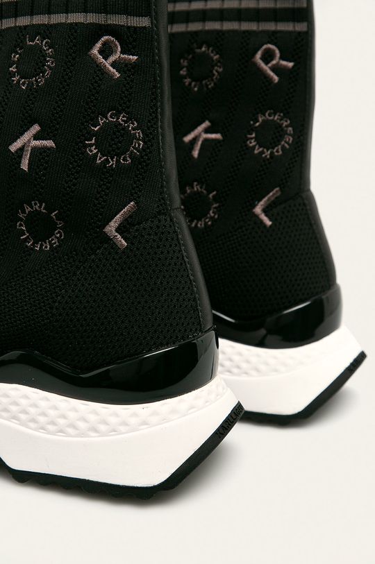 čierna Karl Lagerfeld - Členkové topánky