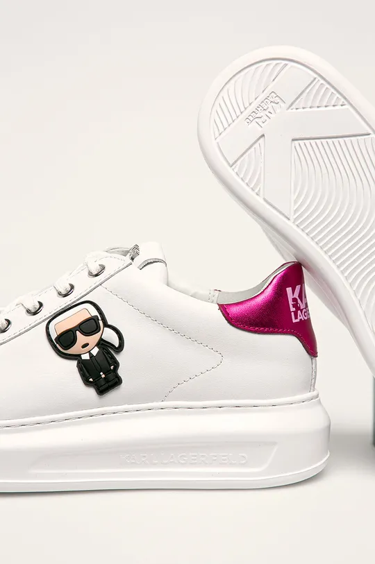 biela Karl Lagerfeld - Topánky KAPRI