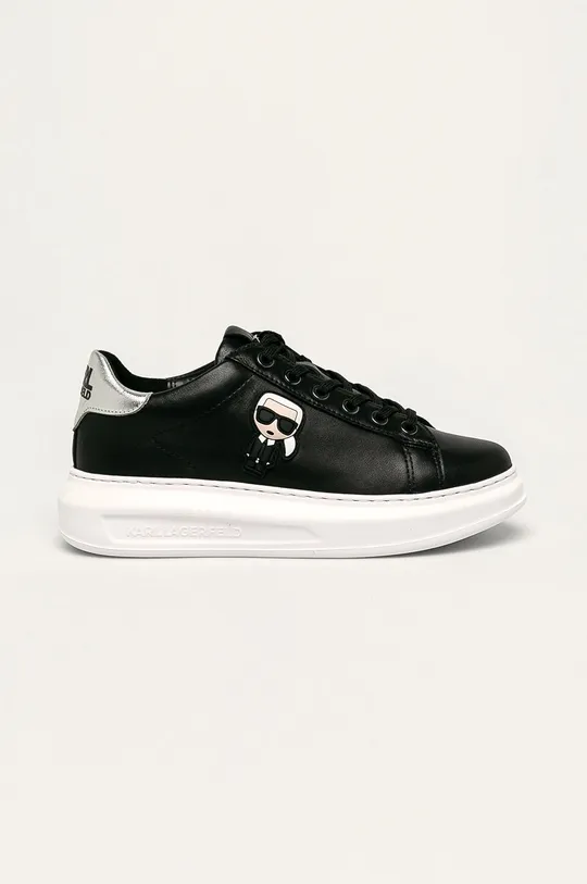 crna Kožne cipele KAPRI Karl Lagerfeld Ženski