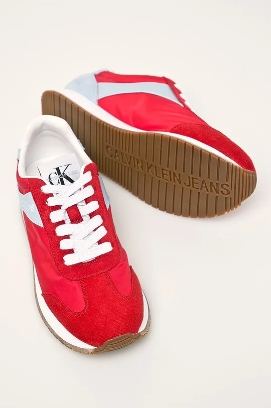 červená Calvin Klein Jeans - Topánky
